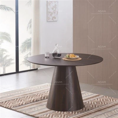 Orechový drevený papier jedálenský stôl